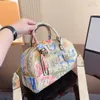 2023 New classic vintage floral bag large capacity handbag tote bags