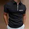 Polos masculinos Marca Golf Vestuário Top Esportes Lazer Negócios Polo Camisa de Verão 230328