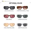 Óculos de sol de grife para mulheres Marca de luxo Óculos de sol masculino Proteção UV e lentes antirreflexo Óculos quadrados de alta qualidade Prodo8769; Loja/21621802