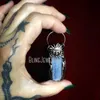 Подвесные ожерелья Kyanite Солнце Небесное племенное украшения заживление камней язычны -ведьма Wicca Goth Jewelrypendent