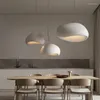 Lampy wiszące Kreatywne światła LED Wabi-Sabi w stylu LED Nordic Jadal Room Wystrój domu stolik kawowy wisząca lampka sufitowa żyrandol sufitowy