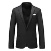 Męskie garnitury Blazers Men Blazer Coats Casual Business Blazer Jacket Fashion Mens Formal Wedding Blazer