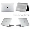 تغطية حالة الحماية البلاستيكية الصلبة CLEAR CRYSTAL لـ MacBook Air Pro Retina 11 13 15 16 Front Back Shell