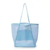 Strandtaschen Lässige große Kapazität und kleine Lochform Strandtasche Damen One Shoulder Handtasche 230327