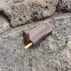 Natural Handmade Wooden Smoking Dugout with Digger Metal One Hitter Cigarette Filters Pipes Sniff Snoter