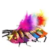 Party Masks Feather Mask Masquerade Color Plastic Halloween Show Birthday Supplies Toy 30Pcs/Lot Y024 Drop Delivery 2 Dhdzl