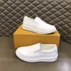 5A B Brand Casual Shoes tones Shoes Retro Men's Leather Lace Up Fashion 3D Printing Coach Sports Man Small White Shoes 22