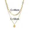 Chains FS Charm Gold Color Wholesale Bulk Custom Vintage Fine Jewelry Stylish Ity Necklace