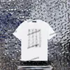 Xinxinbuy Men Designer Tee Tシャツ23SSチェストパターンレタープリント半袖コットン女性ブラックホワイトブルーカーキXS-2xl