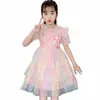 Girl's Dresses Girls Summer Dresses Striped Dress Girls Neweset Dress For Kids Casual Style Costume Girl 6 8 10 12 14