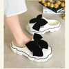 Slippers Women's New Baotou Slippers Summer Thick Soled Anti-skid Indoor Outdoor Beach Shoes Leisure Garden Lovely Fairy Sandals Zapatos G230328