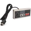 Controller di gioco 2 pezzi per mini controller NES Classic Edition Gamepad Joystick con cavo di estensione da 1,8 m Regali WiiControll