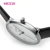 손목 시계 Kezzi 커플 시계 방수 패션 간단한 여자 시계 클래식 블랙 가죽 애호가의 시계 Nuevo Reloj de 2023 K-1948