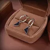 Hot Selling Style Top Quality Triangle Letter Stud Earring Fashion Jewelry Prad Accessories For Gift Party 20 Colors XP1