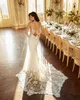 Gorgeous Mermaid Wedding Dresses Spaghetti Unique Back Design Applicants Zipper Court Gown Custom Made Plus Size Bridal Vestidos De Novia