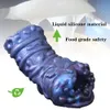 Masturbators GEEBA Artificial Vagina Male Masturbator Realistic Aircraft Cup Deep Throat Real Anal Soft Silicon Sex Toys for Men 230327