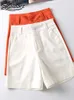 Shorts pour femmes Casual Shorts pour femmes Confortables Shorts sauvages élégants Orange Shorts d'été pour femmes lâches Mode Femmes Pantalons Taille haute Shorts 230328