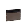 Kvalitet lyxig designer korthållare mini plånbok äkta goya läder handväska mode kvinnliga män purses mens nyckelring kredit mynt mini väska charm brun med låda