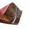 Double sided Bright Multi Colors Resealable Ziplock Mylar Bag Food Storage Aluminum Foil Bags Plastic Packing Pouches