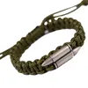 Bracelets à breloques MIARA.L Corde à la main Bracelet Parasol extérieur 925 Argent Ventilateurs militaires pour hommes Fabricants Ventes directes