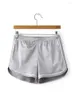 Short Femme 2023 Femme Été Soie Slim Plage Casual Blanc Egde