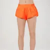 Lu Damen Yoga-Shorts mit niedriger Taille, für Fitnessstudio, Fitness, Training, Strumpfhosen, Sport, kurze Hosen, modische, schnell trocknende, solide Hose