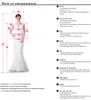 Feestjurken Classic Aline Wedding Slit Appliques Halter Sposa Vestidos Bridal Jurken Robe de druppel gemaakt om 230328 te bestellen