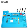 ESD Antistatic Soldering Station Silicone Soldering Mat Heat Resistant Insulation Work Mat Kit Repair Pad Maintenance Platform