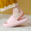 Slippers Slippers Women Fashion Summer Nonslip Sandals Shoes Beach Slides High Heels Shower Slipper Soft Sole Women Men Ladies Bathroom Z0328