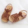 Sandals Kid Girl Sandals Toddler Girls Flat Sandals Girls Braid Sandals W0327