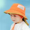 Шляпы кепков лето детские солнце