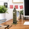 Wandklokken Big Ben Model Building London Metal Architectural Standue Figurine Engeland Sculptuur Home Decoratieve toren Ornament Decor Desktop