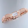 Armbanduhren Mode Frauen Uhren Edelstahl Rose Gold Uhr Luxus Quarzuhr Relogio feminino