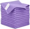 40x40cm ensembles de serviettes de nettoyage voiture colorée détaillant 100% microfibre chiffon de nettoyage en microfibre serviettes en microfibre