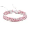 Summer Handmade Colorful Wax Rope Braided Bracelet Women Men European Simple Weaved Bracelet For Men Pulseras Mujer