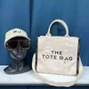 الموضة مارك The Tote Bag Luxury Handbag Women Mens Marce Marc Jocobs Bags Nylon Cowboy Pochette Bag City Crossbody Marcjocobs Canvas Clutch Clutch Facs