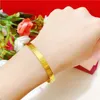 luxuryDesigner bracelet love bangle Gold Jewelry Nansha Bracelet Women's Simple Buckle Sandblast Fake Decorative Item Lasts