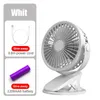 Autres Accueil Jardin Mini ventilateur à main portable USB rechargeable muet clip de bureau extérieur grand vent bébé étudiant appareils de refroidissement avec batterie 230327