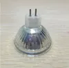 Glödlampor dimbara högeffekt chip led glödlampa mr16 gu5.3 cob 9w 12v 110v 220v spotlights varm/cool vit bas klamplad