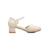 Damen Rosa Sale 658 Süße Marke Beige Sandalen Nude Bequeme Med Heel School Lady Schuhe Plus Große Kleine Größe 28 10 43 270