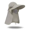 Wide Brim Hats Women Hat Outdoor Summer Sun Upf50 Fisherman With Neck Flap Bucket Breathable Waterproof Quick Drying Climb AccessoryWide