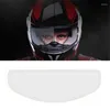 Capacetes de motocicletas Filme de proteção universal Clear Rain Trowof e Anti-Capa Driving Adhesive Base Anti Fog Lens