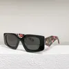 Erkekler Lüks Tasarımcı Kadın Güneş Gözlüğü Düzensiz Plaka Küçük Çerçeve Ins Moda Çok yönlü trend belirleyici kanıtı Sokak Shot 15y