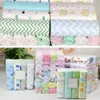 Спальные мешки 4 Buah лот 100 Katun Muslin Flanel Bayi Bedong Lembut Baru Lahir Selimut Popok Bedung Bungkus 230328