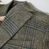 Mäns kostymer blazers Americana Hombre Wool Blend Suit Mens Business mångsidig lyxig Casual Chaqueta Hombre Formell kappa Fashion Tweed Blazers Män 230328