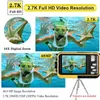 Caméscopes Appareil Photo Numérique Étanche Anti-tremblement Pour La Natation Enregistreur Vidéo 650mah Dv Sous-Marin Enregistrement 1080p Full Hd