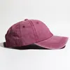 Party Favor Ponytail Baseball Cap Women Vaida Hat Umyj bawełniany komfort Sprężyna Regulowana swobodna czapki sportowe RRA4720