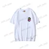 T-shirts masculinos Carta de cabeça de camisetas Inst Premium Premium Bandear
