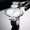 Zegarek na rękę 2023 Design Diamond Watches Kobiet luksusowy stal nierdzewna bransoletka zegar damski kwarcowy sukienka saats