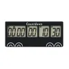Kök Timers 9999-dagar Kök Timer Countdown Clock Timer LCD Digital Countdown Digital Timers ABS Material för bröllopspension Y9re 230328